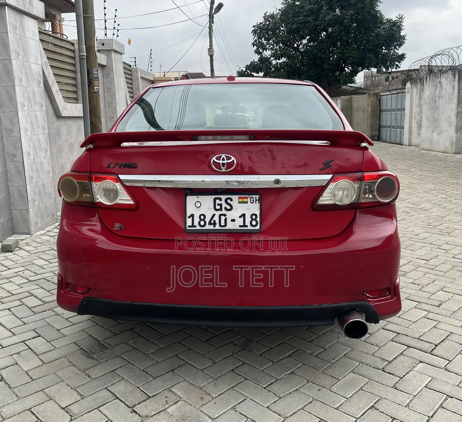 Toyota Corolla 2013 Red