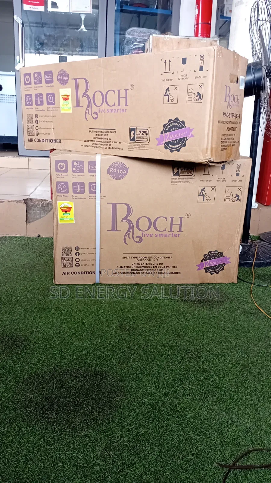 Roch 2.0hp Split Air Conditioner – Low Noise Fast Cooling