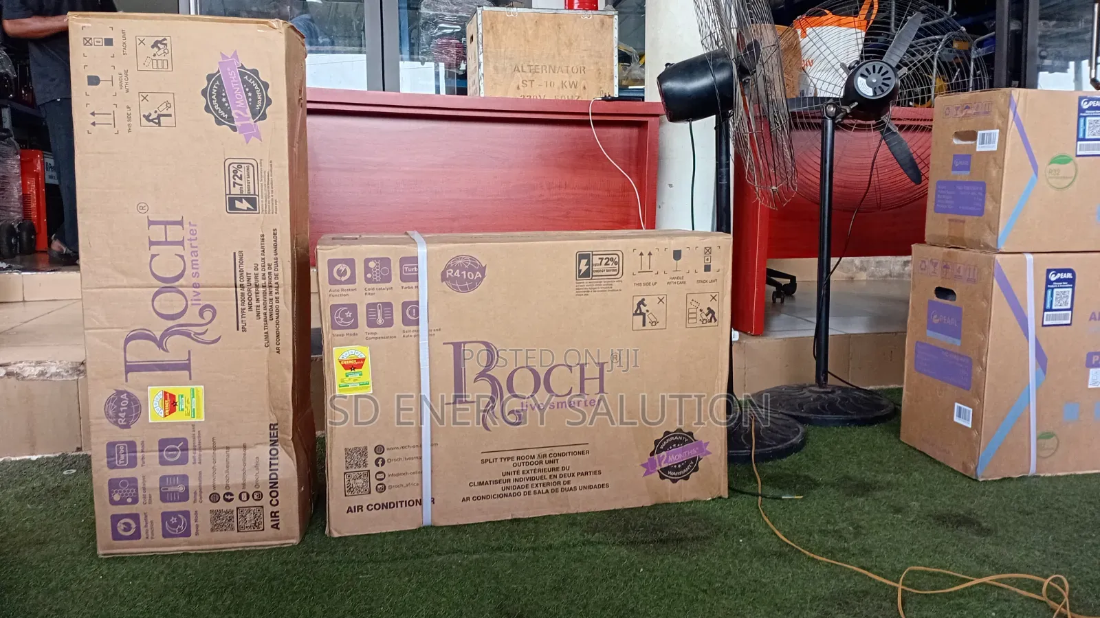 Roch 2.0hp Split Air Conditioner – Low Noise Fast Cooling
