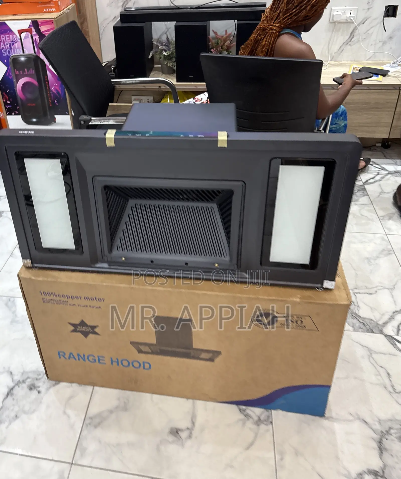 Super Unique Kenwood 90cm Built in Heat Extractor(Black) 