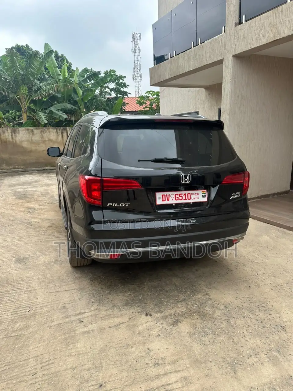 Honda Pilot Elite 4dr AWD (3.5L 6cyl 9A) 2017 Black