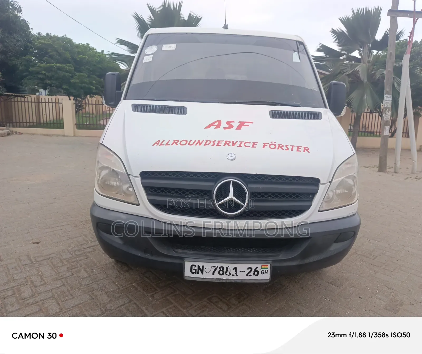 Mercedes-Benz Sprinter 2015 White