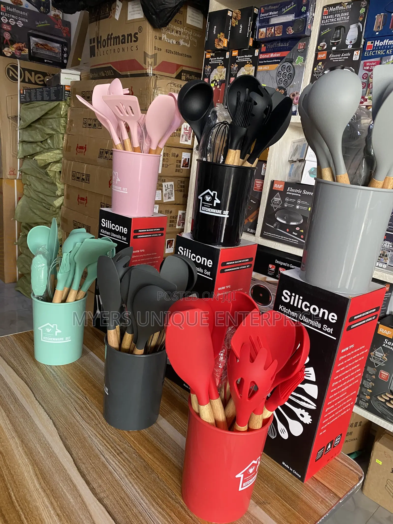 Non Stick Silicone Kitchen Tools Set for Cooking