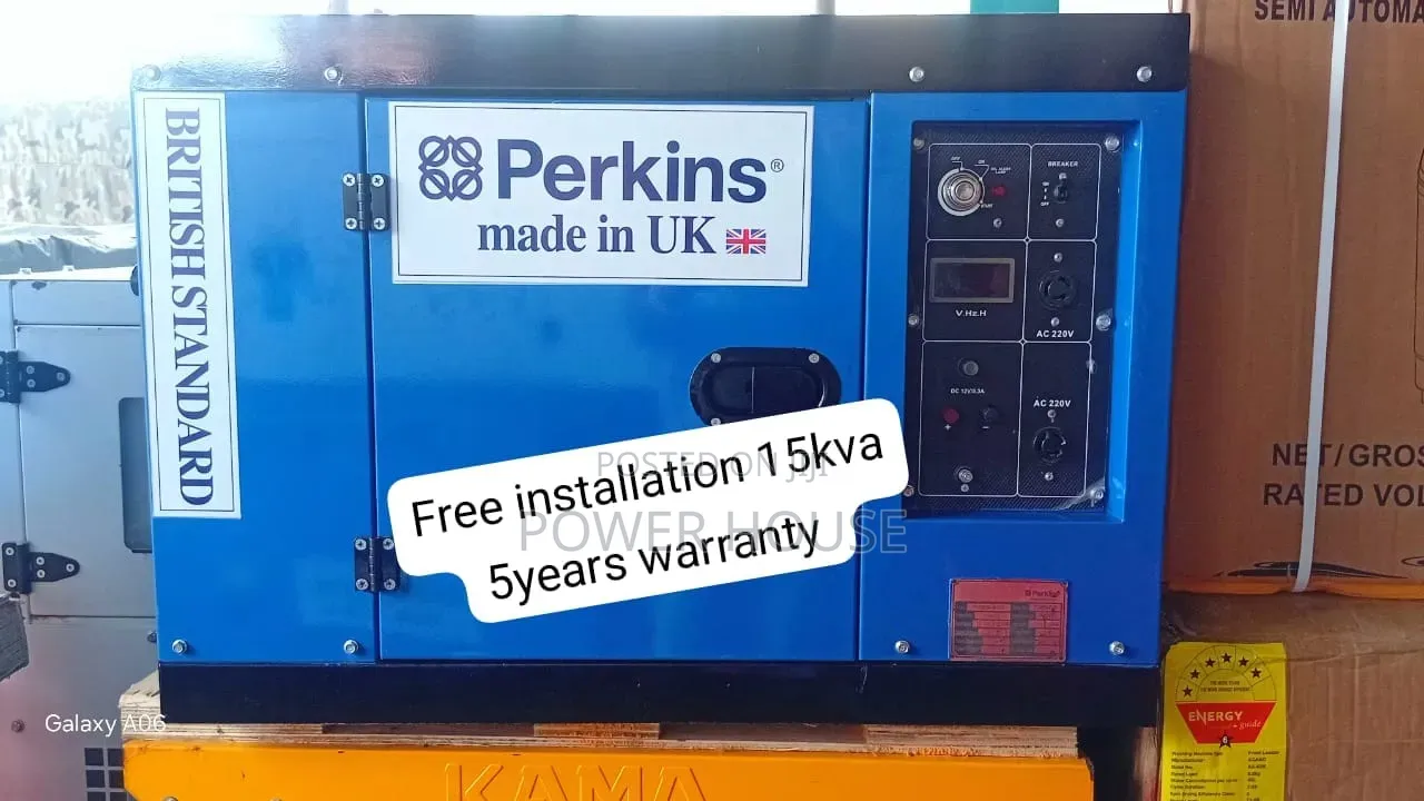 Perkins 15kva Diesel Generator – Strong, Durable Efficient 15kva