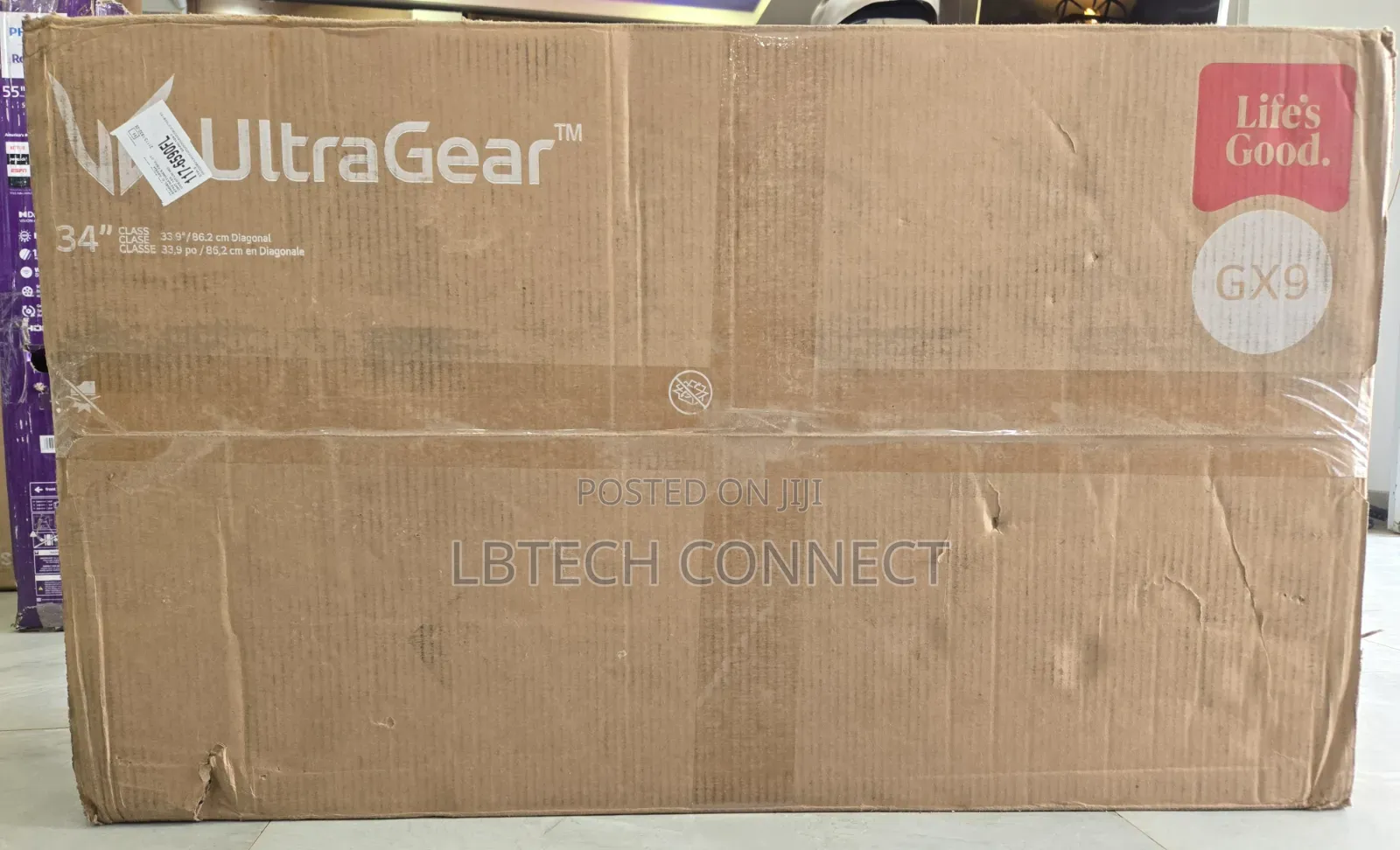 Lg Ultragear Monitor 34gx900a Display Oled 34-Inchs Color Black