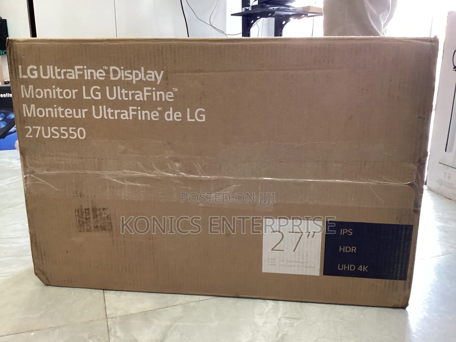 Lg Ultrafine 27us500-W 27" HDR Monitor (White)