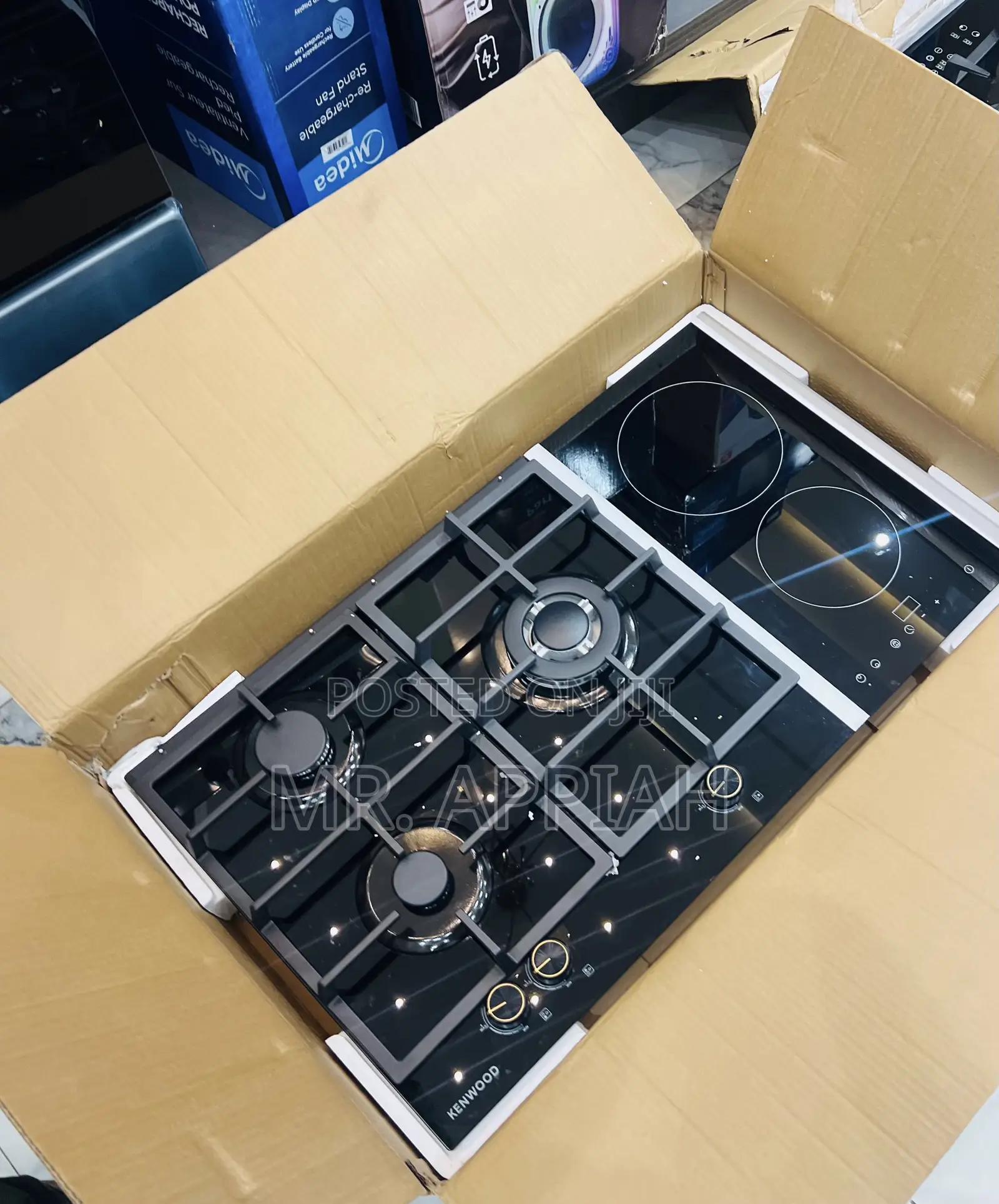Choose Kenwood 3 Gas + 2 Electric Hob 