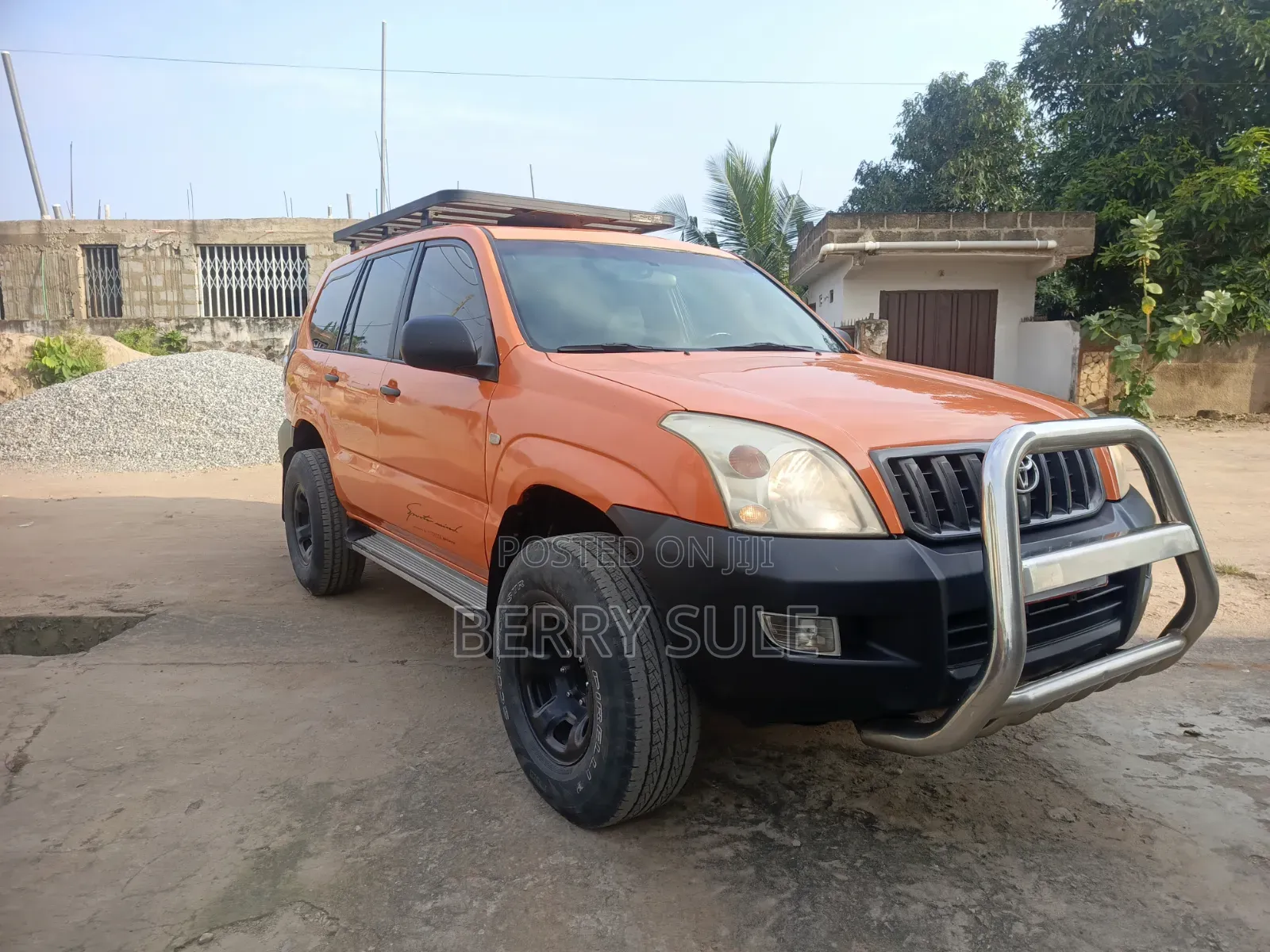 Toyota Land Cruiser Prado 2009 Orange