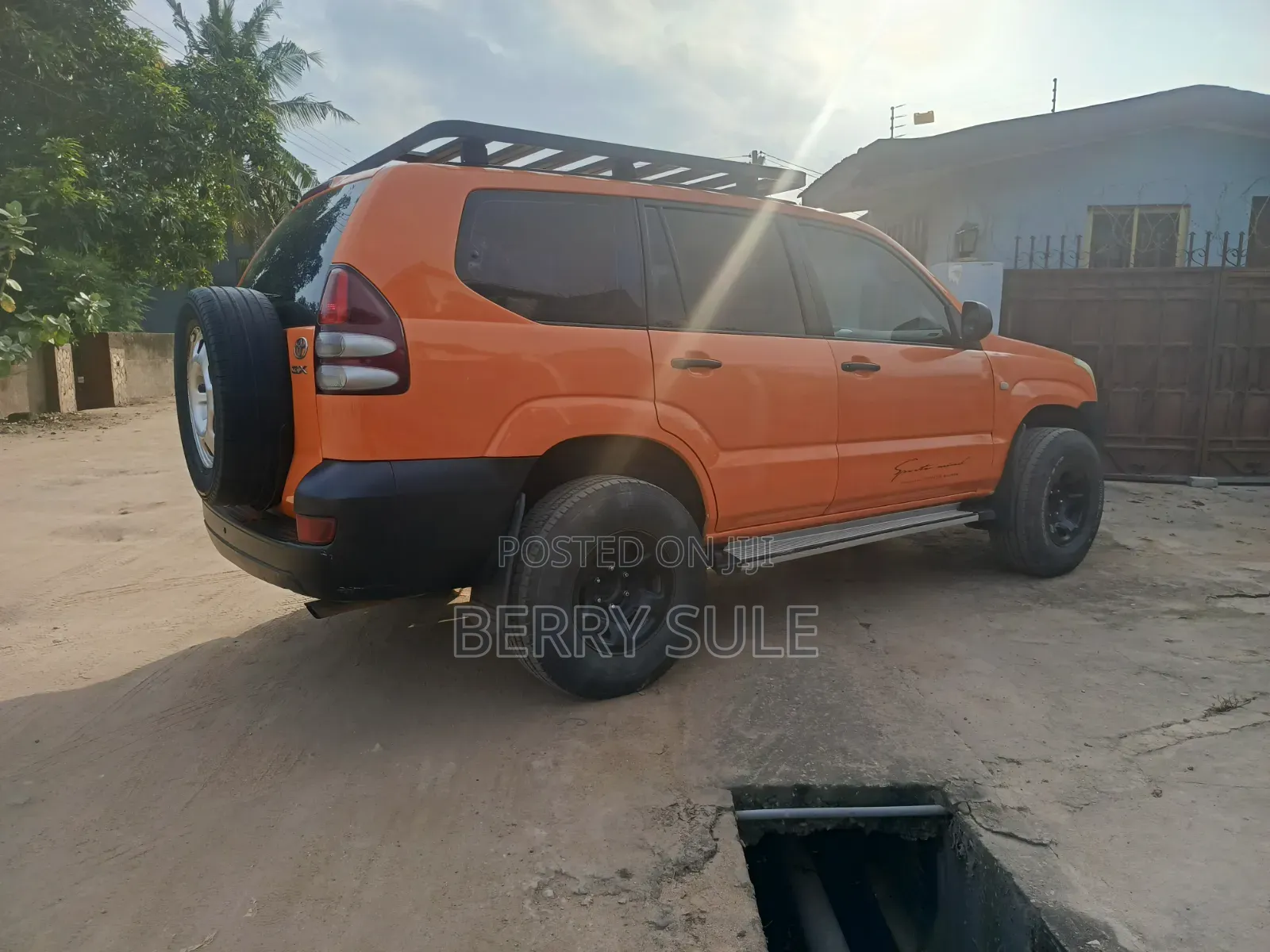 Toyota Land Cruiser Prado 2009 Orange