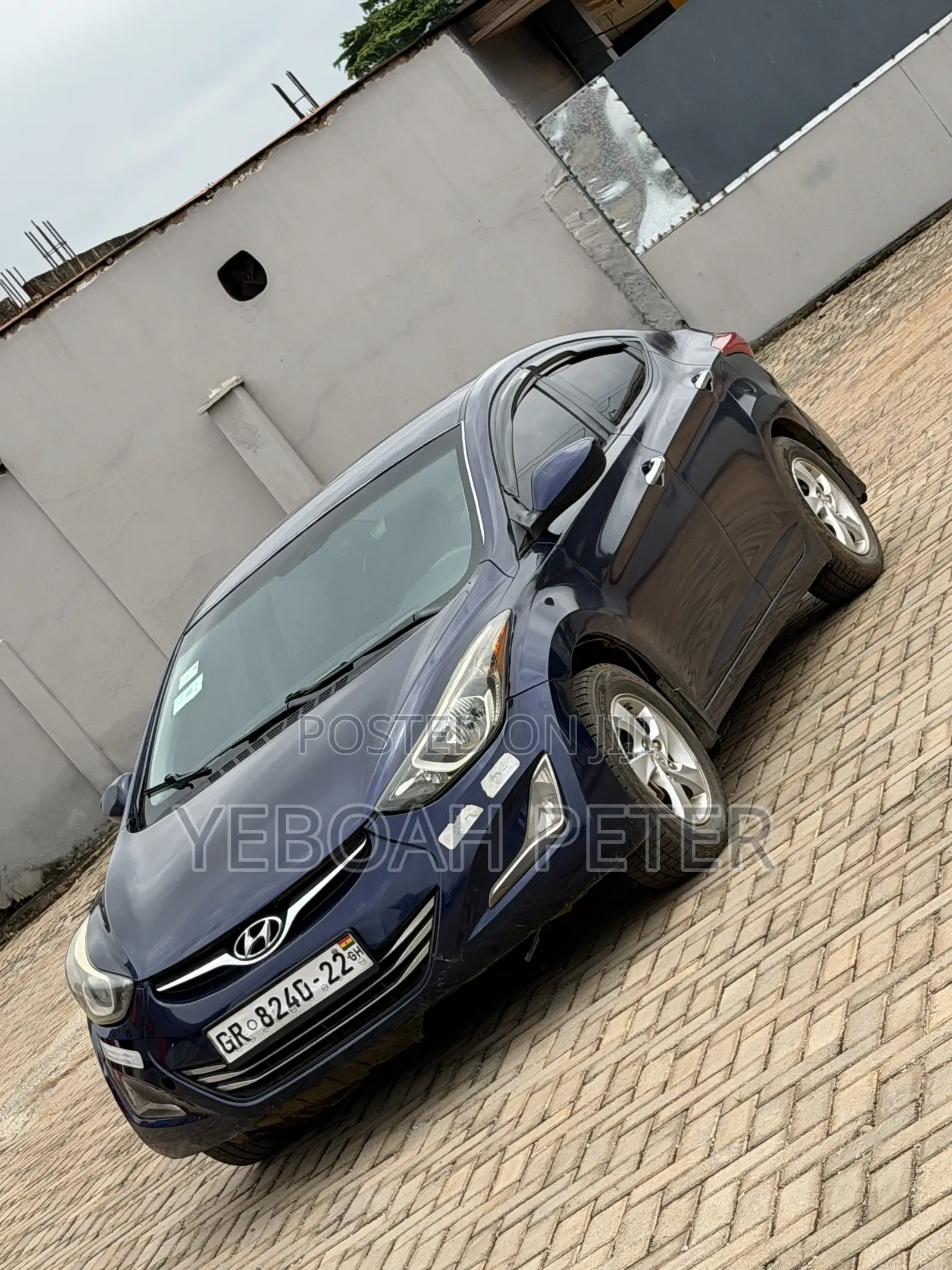 Hyundai Elantra 2014 Blue
