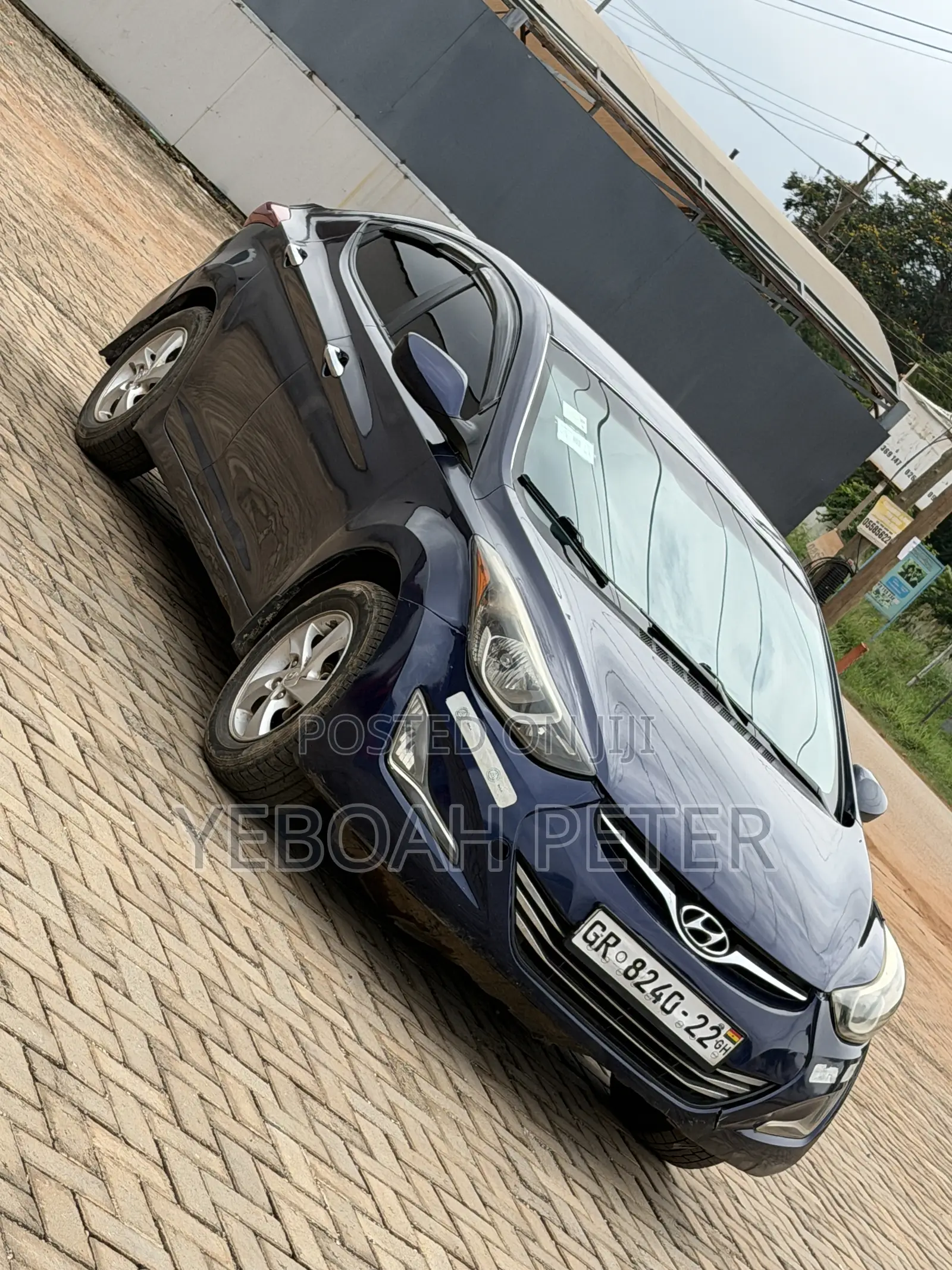 Hyundai Elantra 2014 Blue