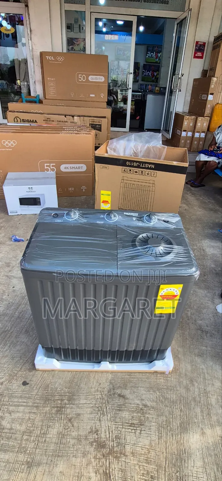 Akono Nasco 11 Kg Semi Automatic Washing Machine
