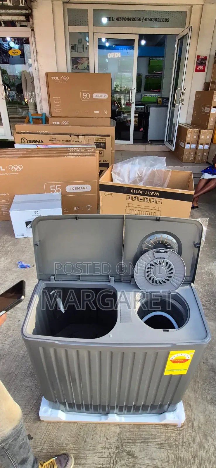 Akono Nasco 11 Kg Semi Automatic Washing Machine