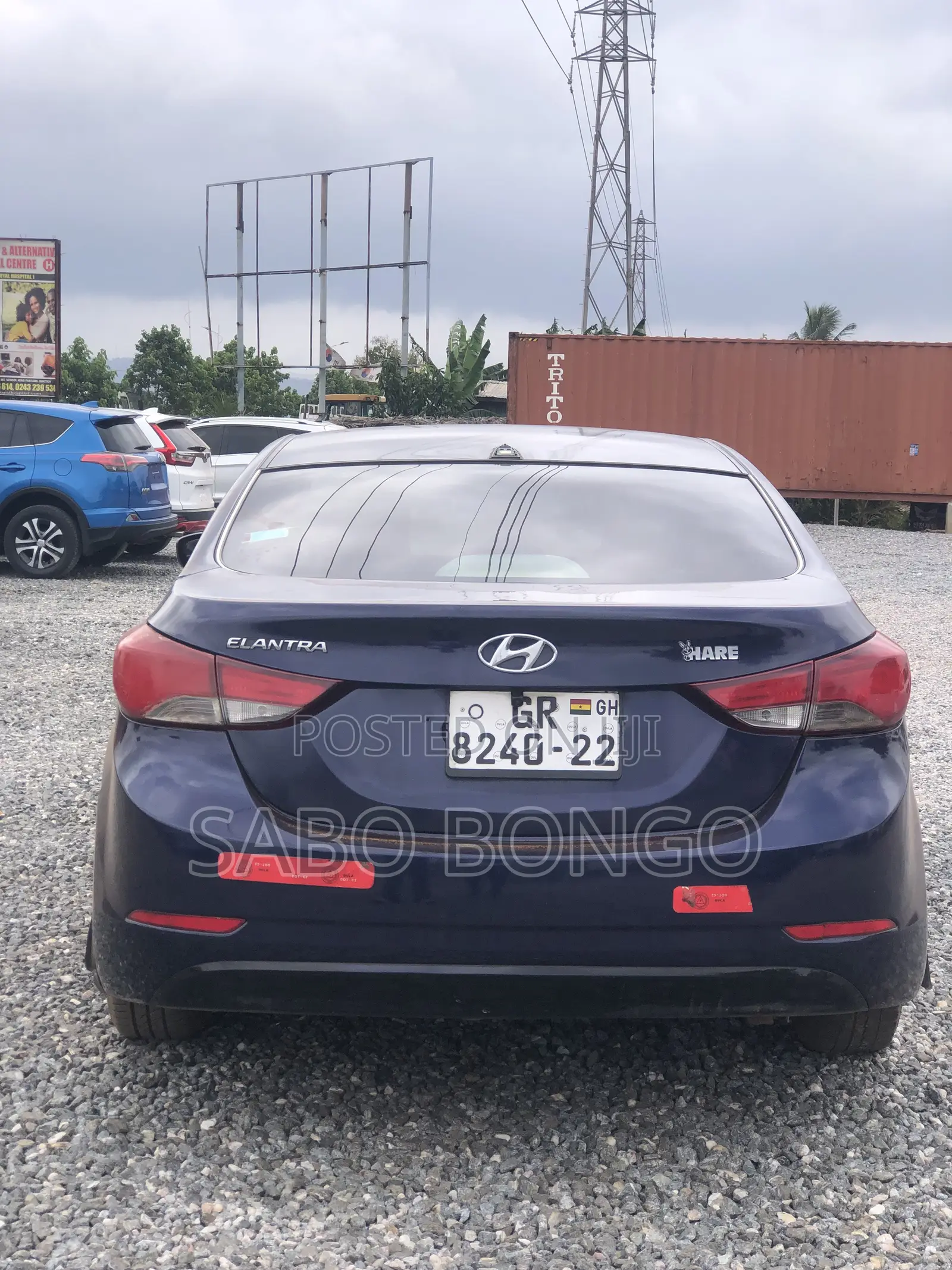 Hyundai Elantra Limited 4dr Sedan (1.8L 4cyl 6A) 2014 Blue