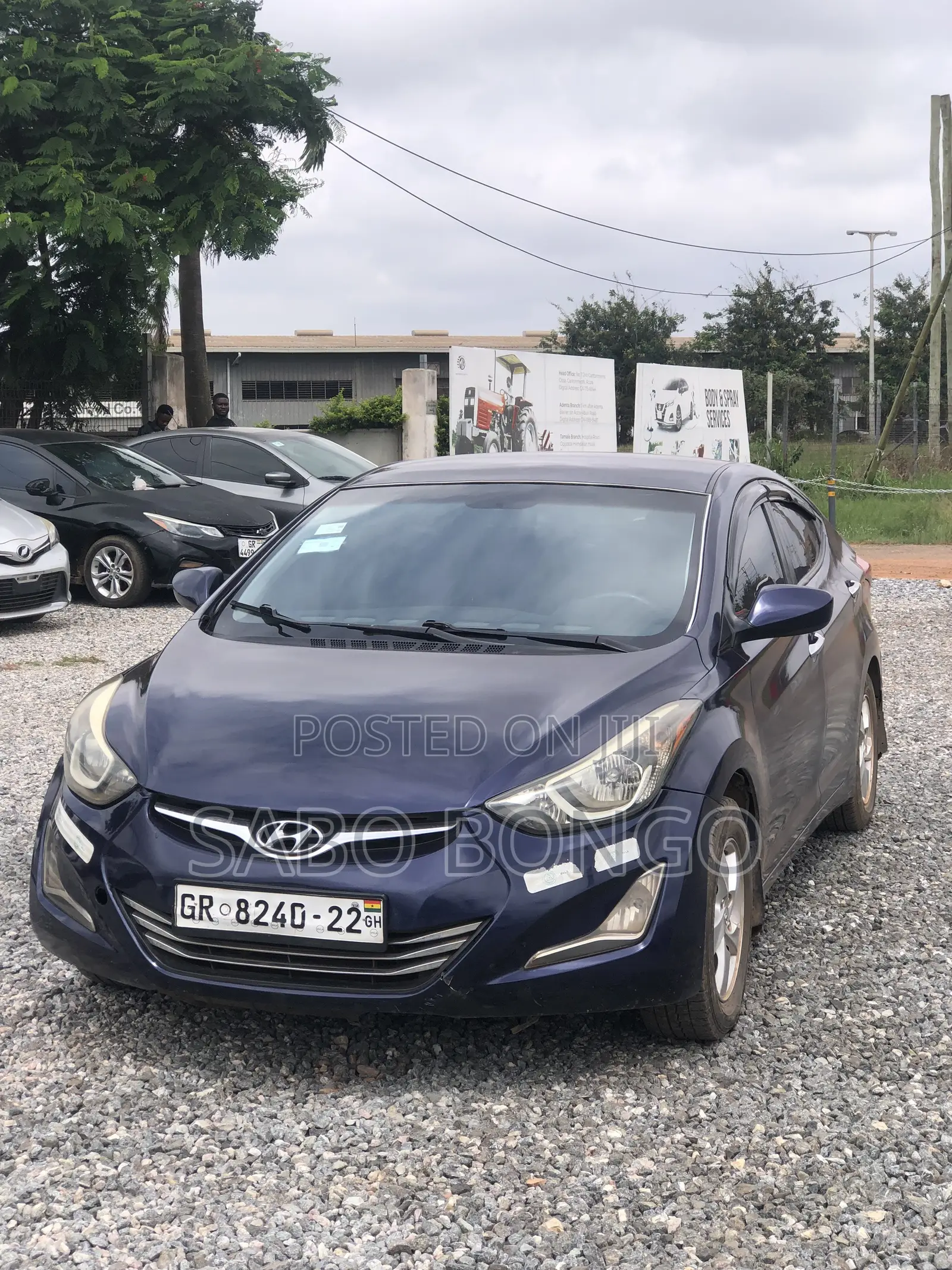 Hyundai Elantra Limited 4dr Sedan (1.8L 4cyl 6A) 2014 Blue