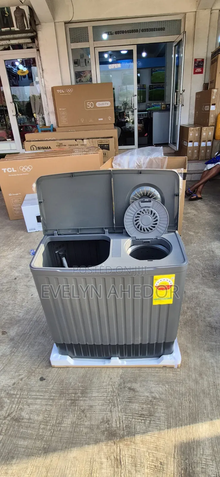 New Colour of Nasco 11kg Washing Machine Semi Automatic Top Load