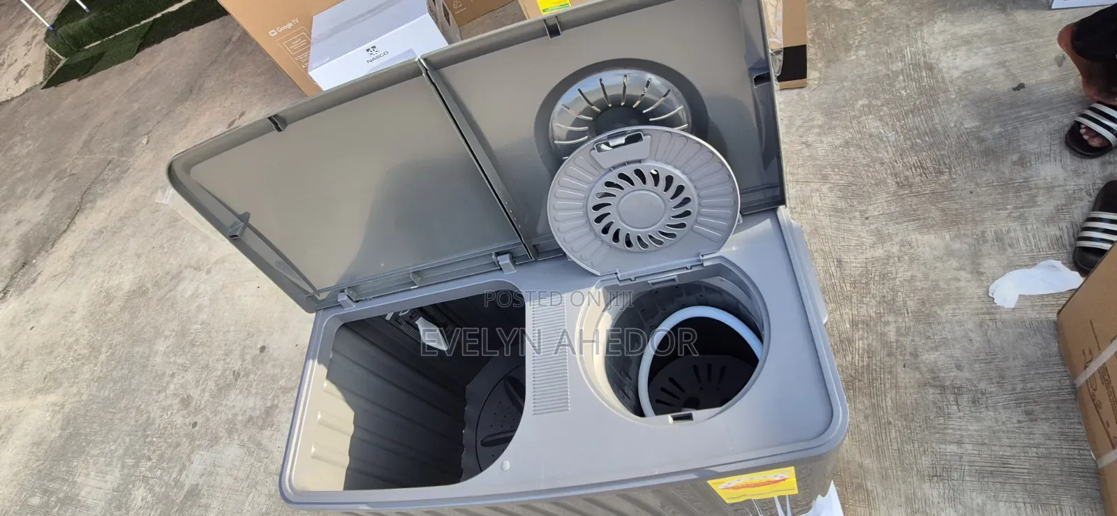 New Colour of Nasco 11kg Washing Machine Semi Automatic Top Load