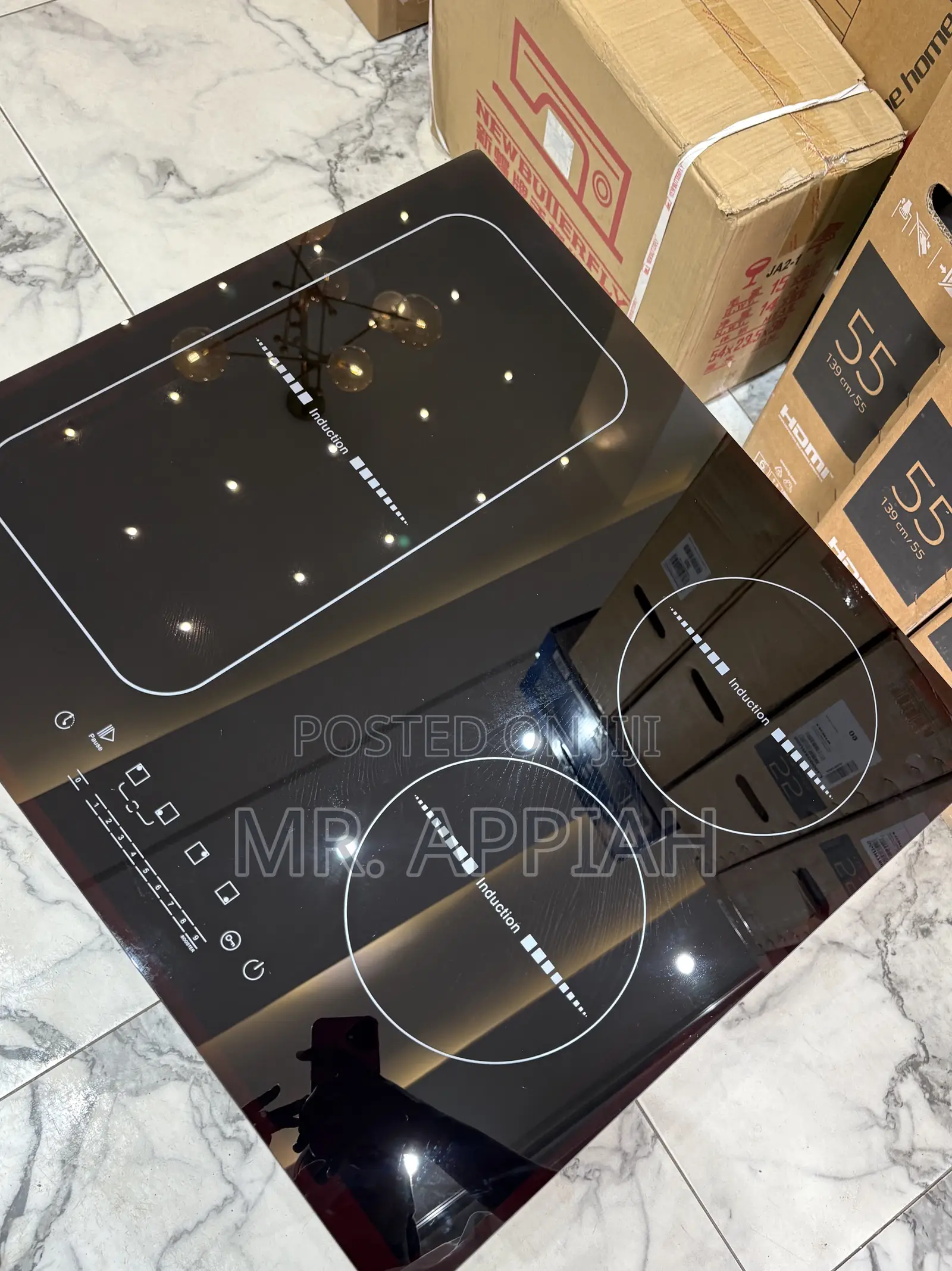 Get Unique Kenwood 60cm 4 Electric Built in Hob 