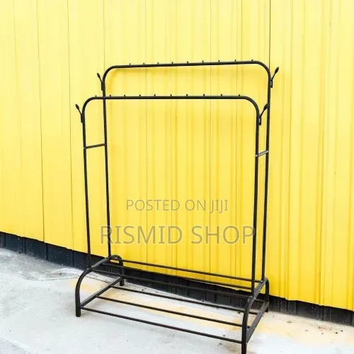 Double Pole Heavy Duty Metal Clothes