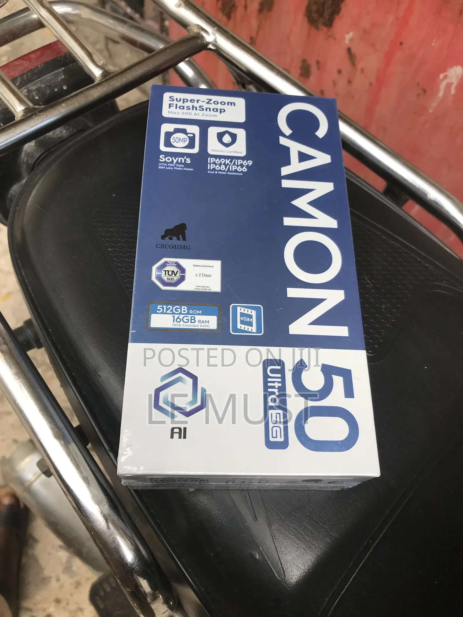 New Tecno Camon 50 Ultra 256 GB Orange