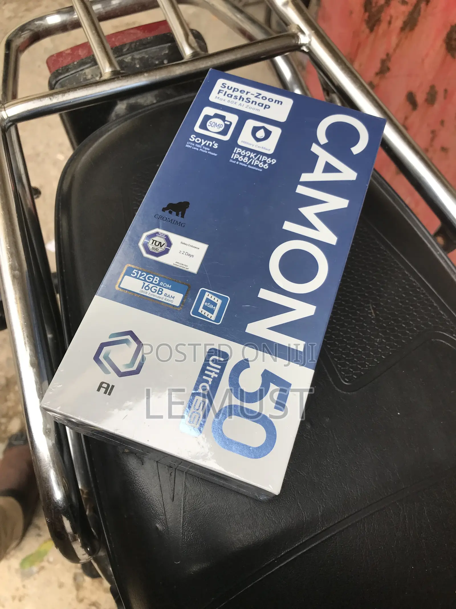 New Tecno Camon 50 Ultra 256 GB Orange