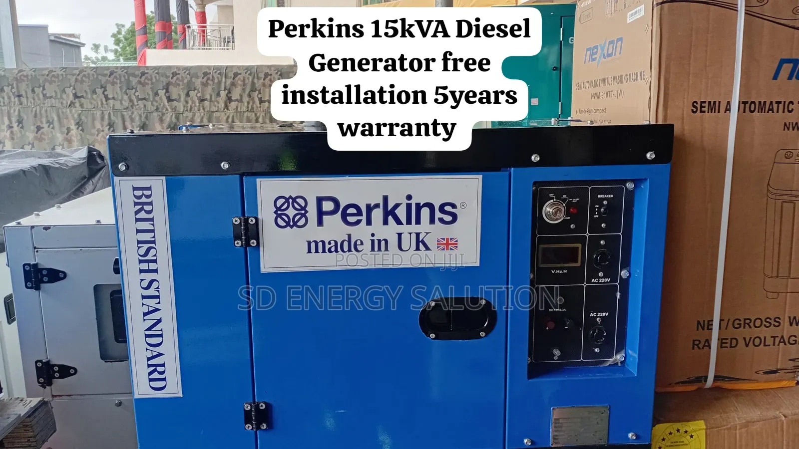 Perkins 15kva Diesel Generator – Industrial Grade Performance