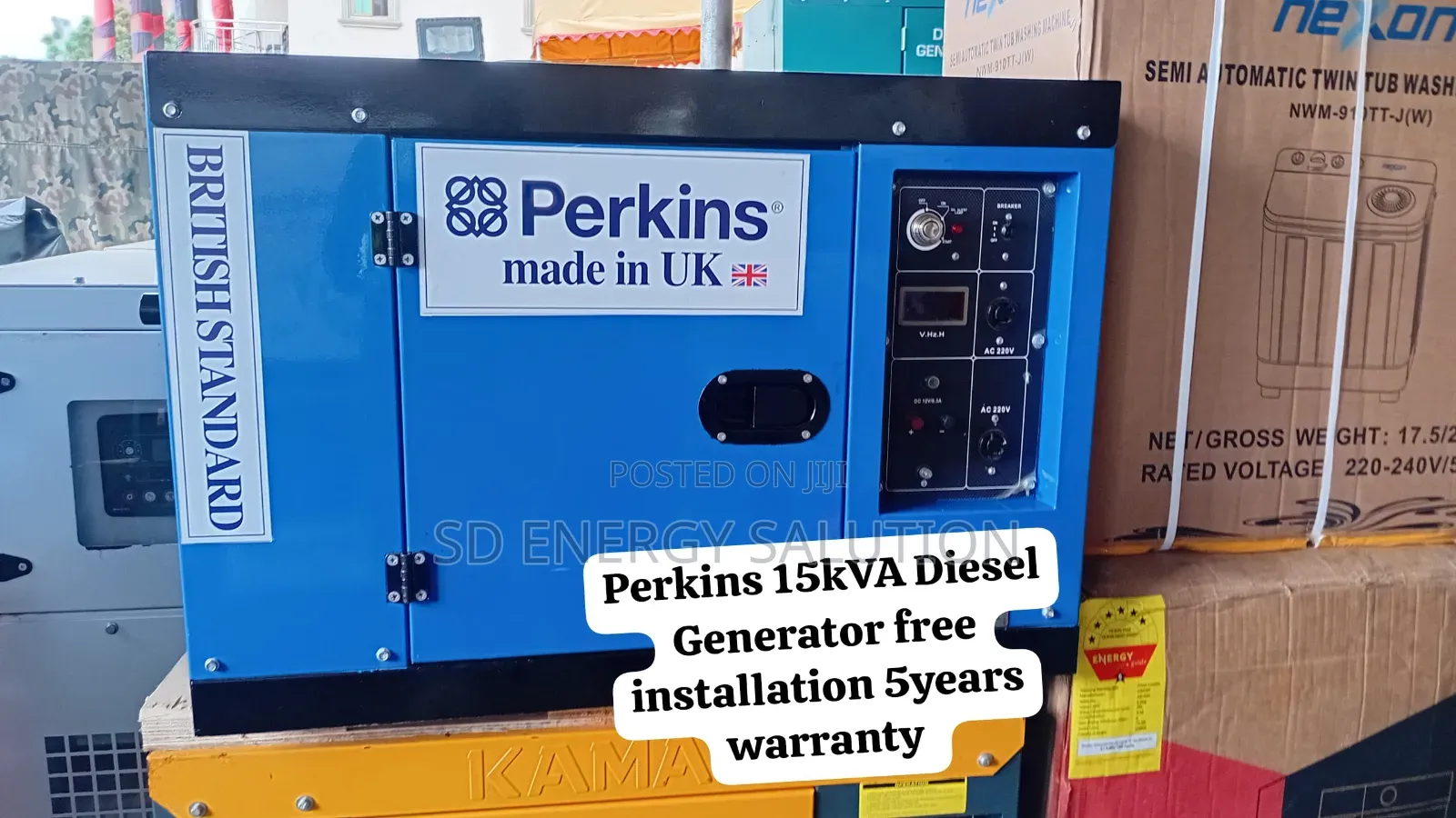Perkins 15kva Diesel Generator – Trusted Performance Value