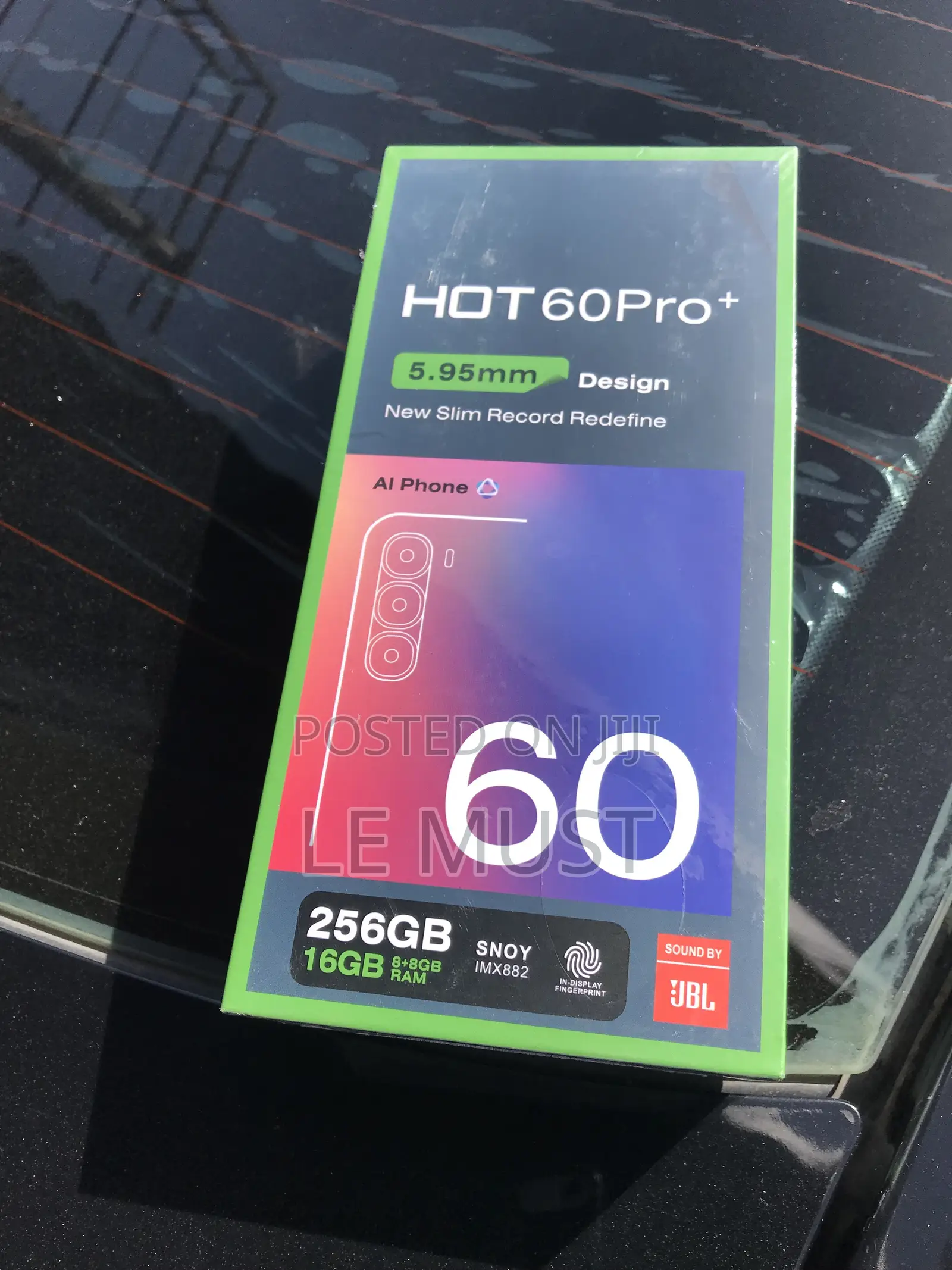 New Infinix Hot 60 Pro+ 256 GB Black