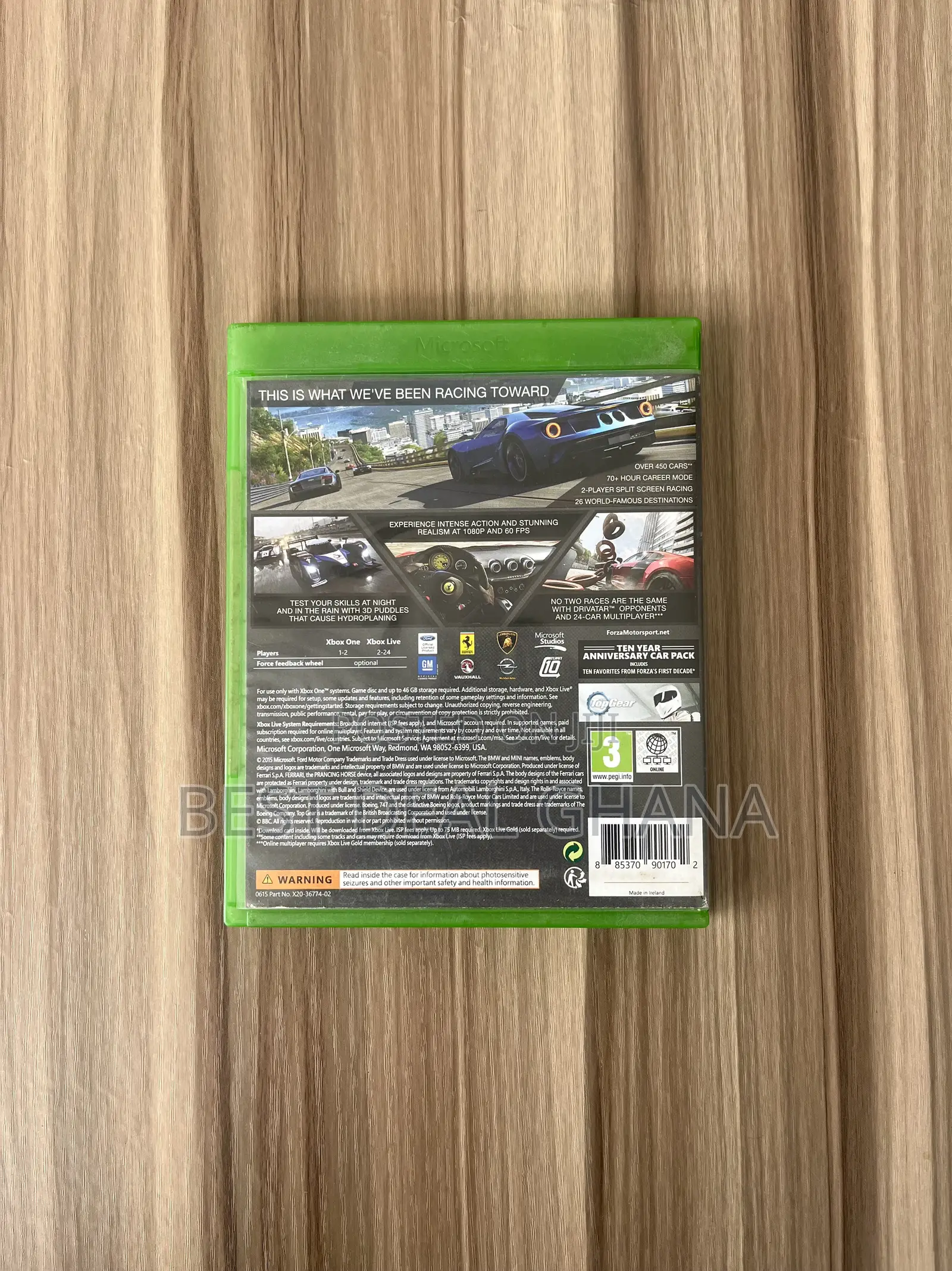 Forza Motorsport 6 Xbox One Cd