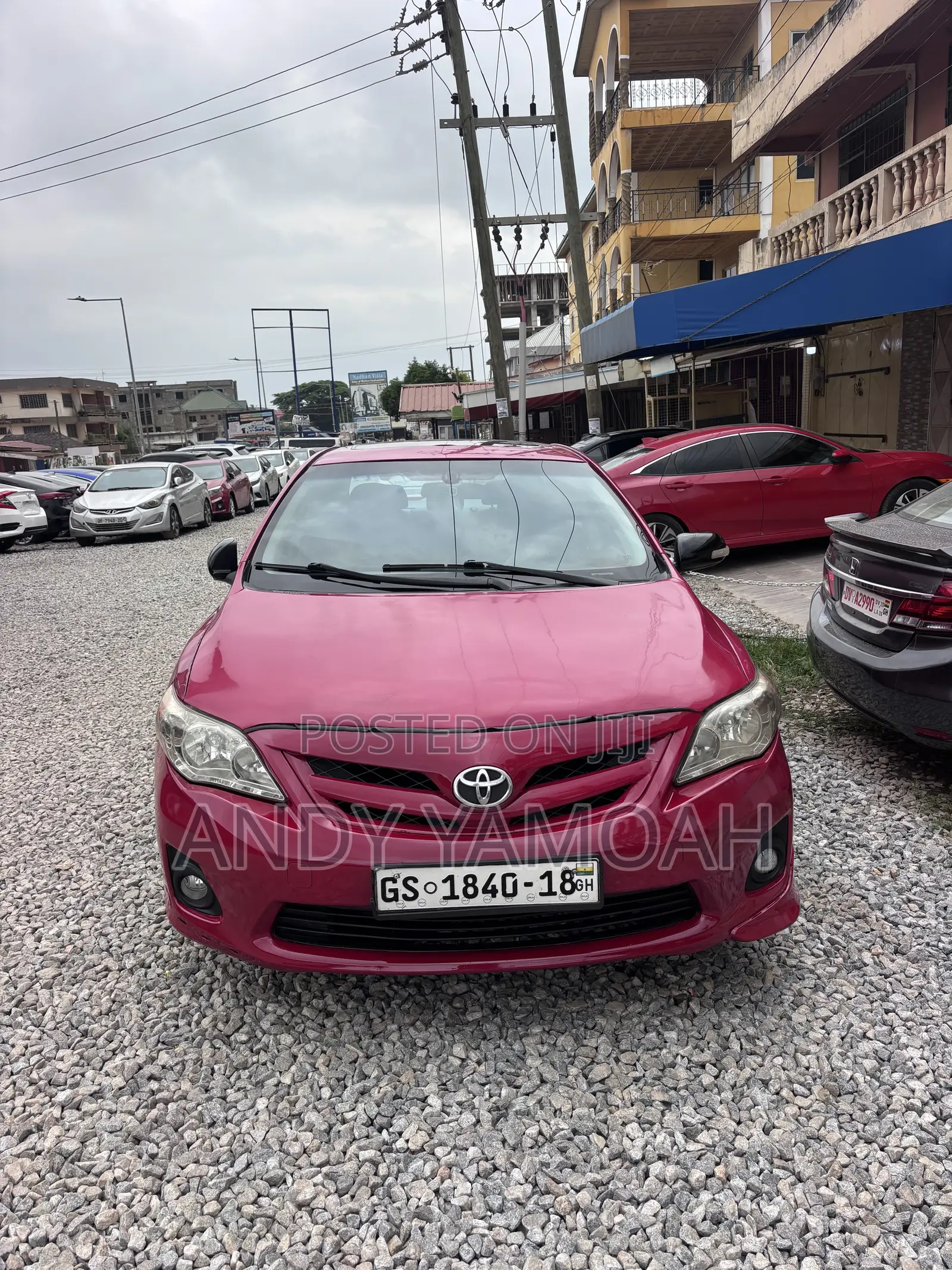 Toyota Corolla 2013 Red