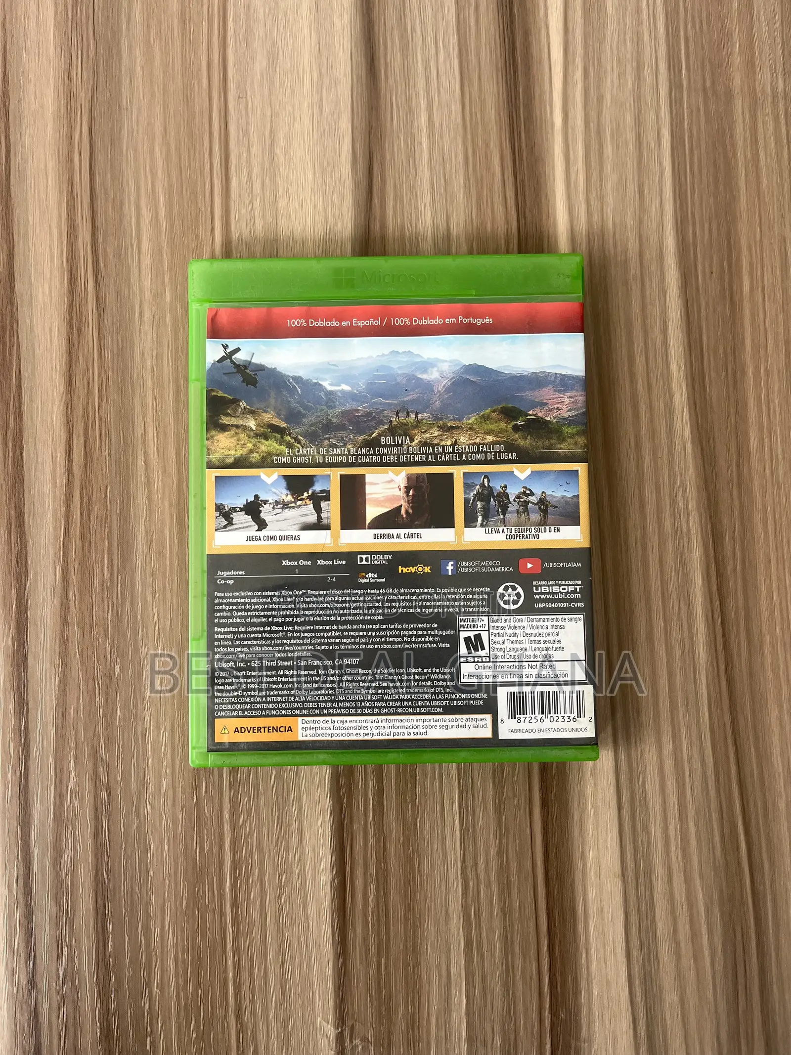 Ghost Recon Xbox One/Series X Cd