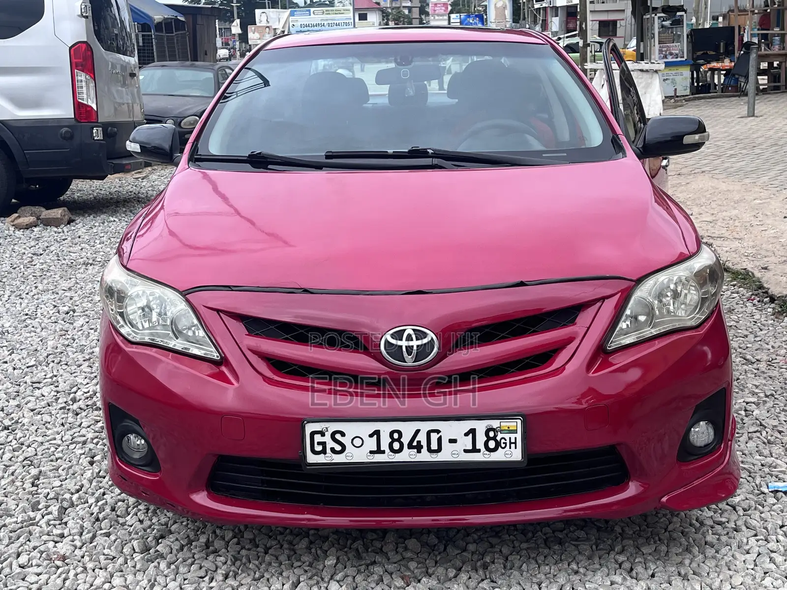 Toyota Corolla S 4dr Sedan (1.8L 4cyl 4A) 2012 Red