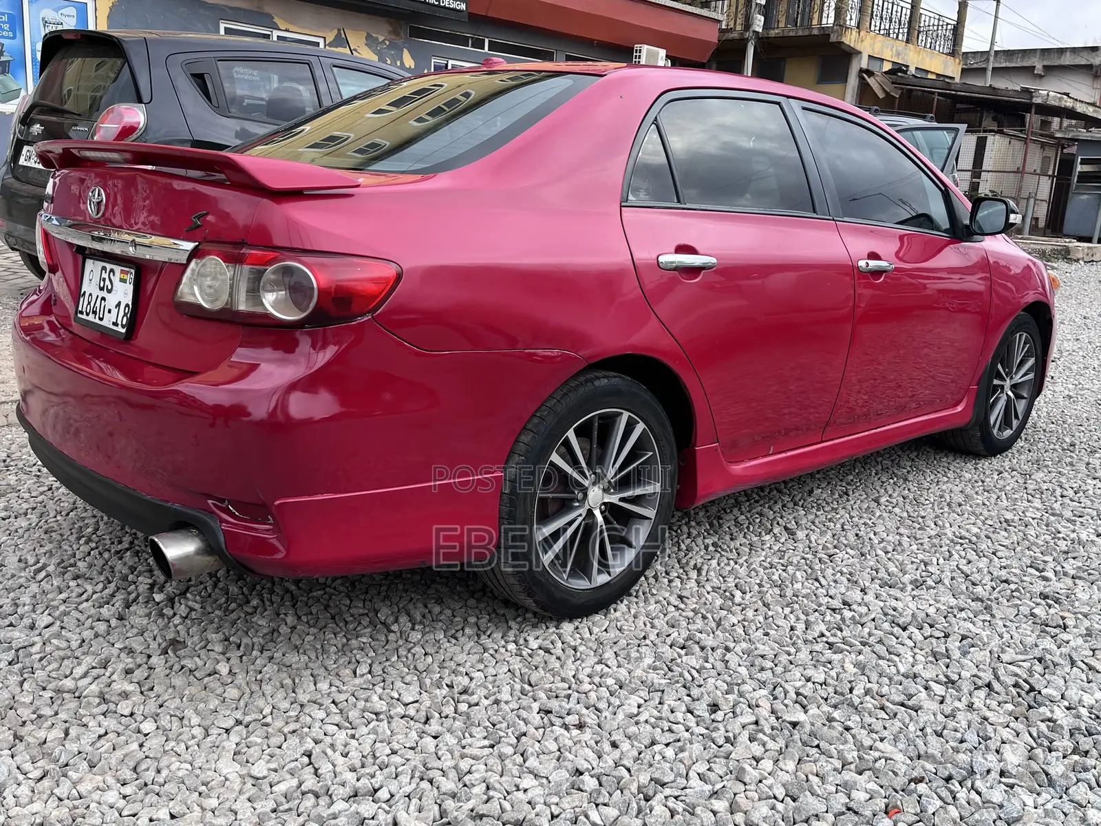 Toyota Corolla S 4dr Sedan (1.8L 4cyl 4A) 2012 Red