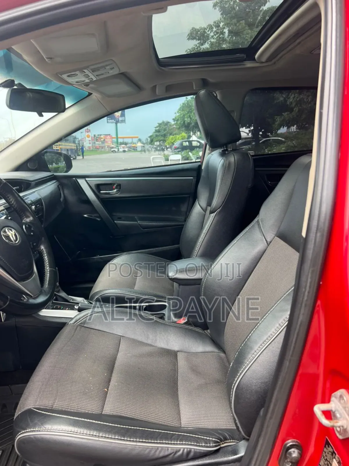 Toyota Corolla S 4dr Sedan (1.8L 4cyl CVT) 2016 Red