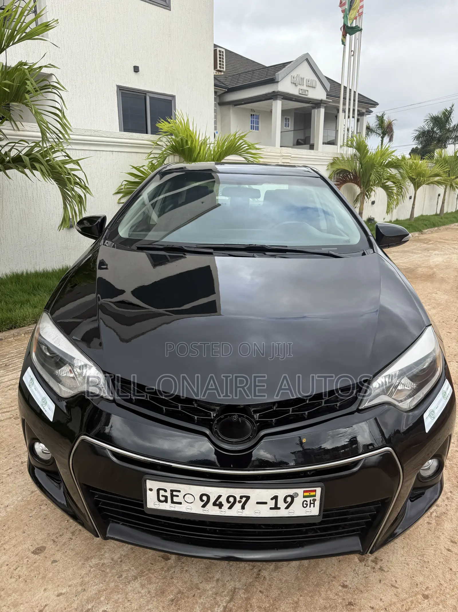 Toyota Corolla S 4dr Sedan (1.8L 4cyl CVT) 2015 Black