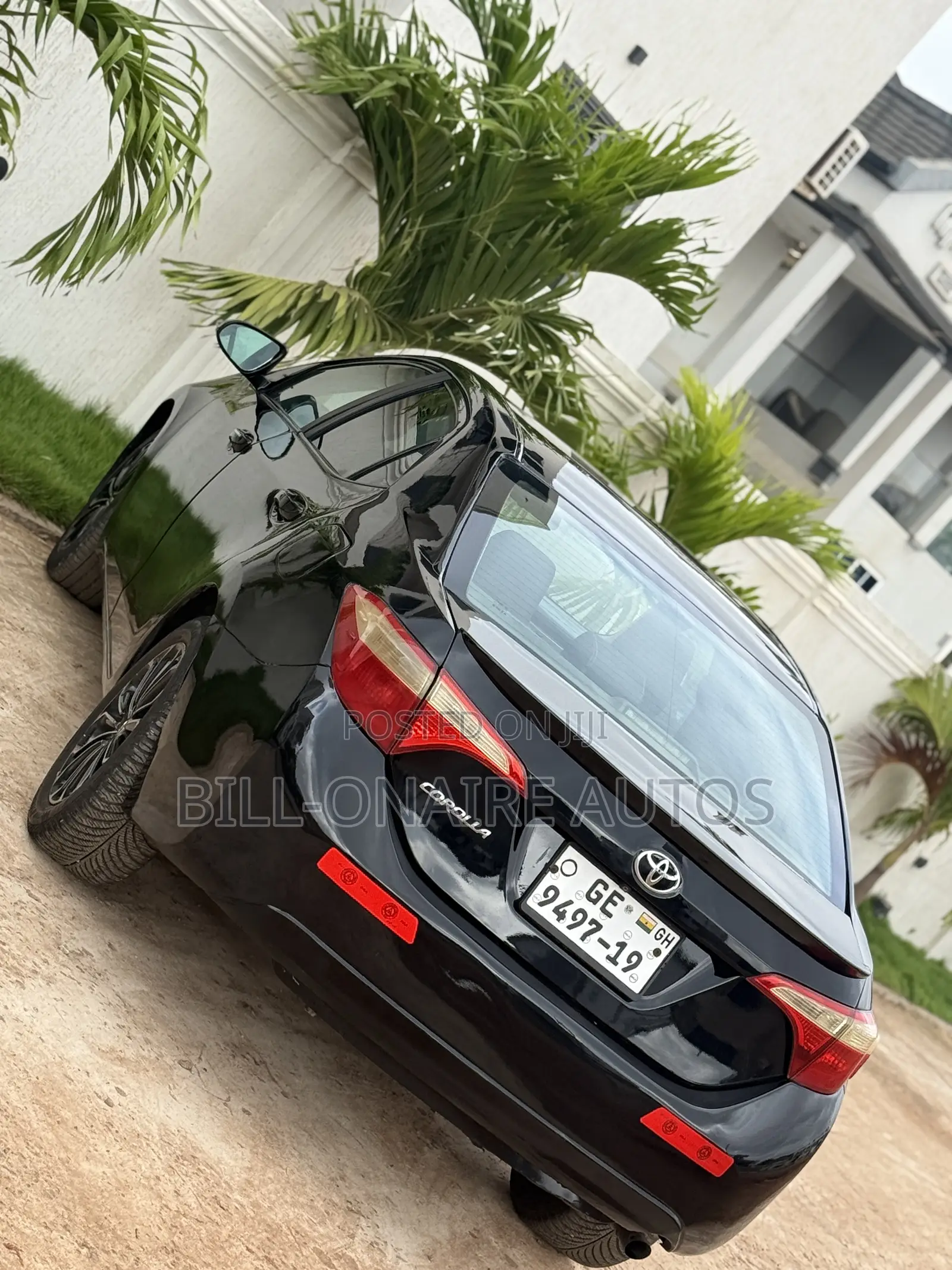 Toyota Corolla S 4dr Sedan (1.8L 4cyl CVT) 2015 Black