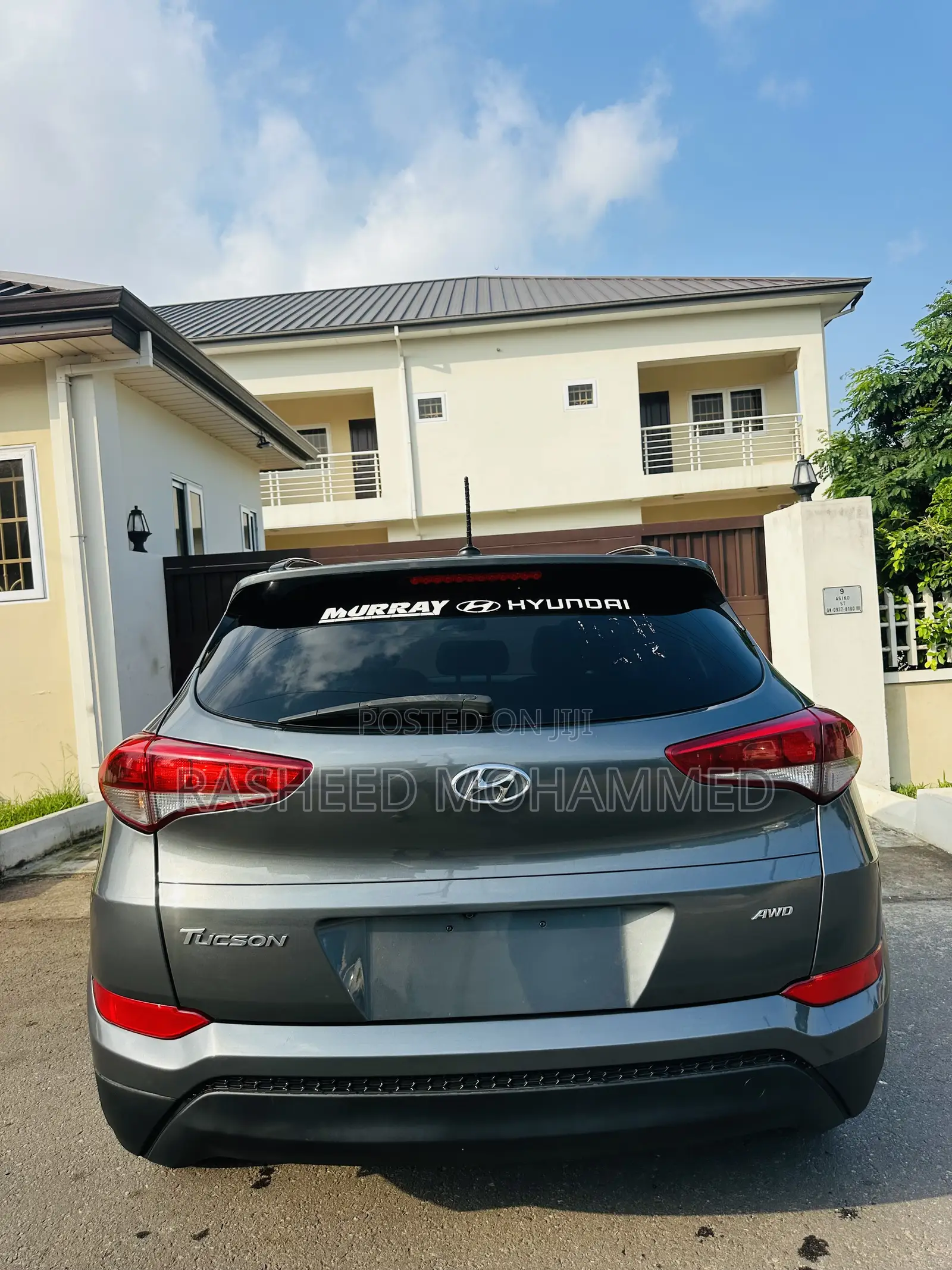 Hyundai Tucson Limited AWD 2017 Gray