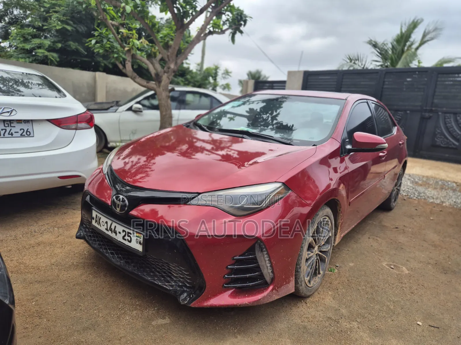 Toyota Corolla 2015 Red