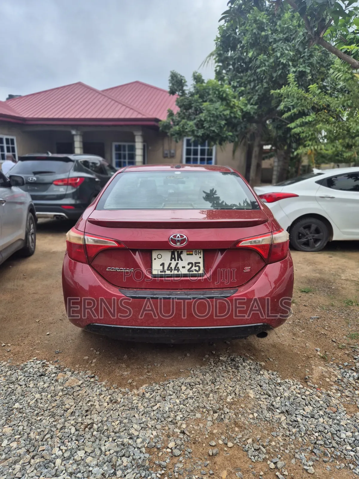 Toyota Corolla 2015 Red