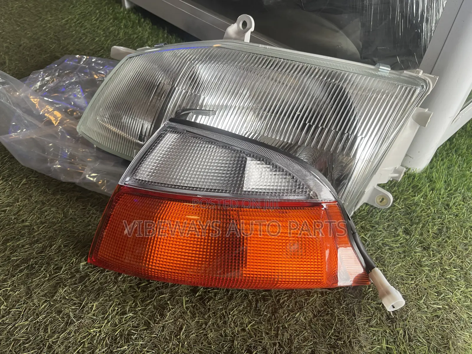 Toyota Fish Headlights and Side Lights Set Brand New