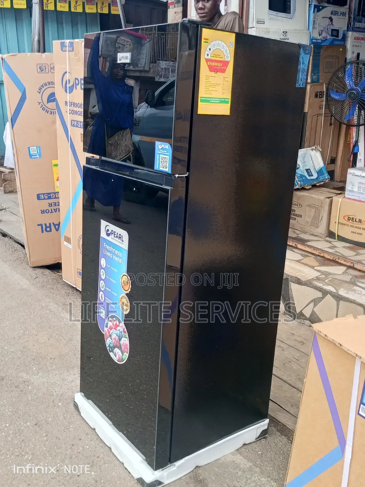 Pearl Fridge 204l - Quality Classic Look