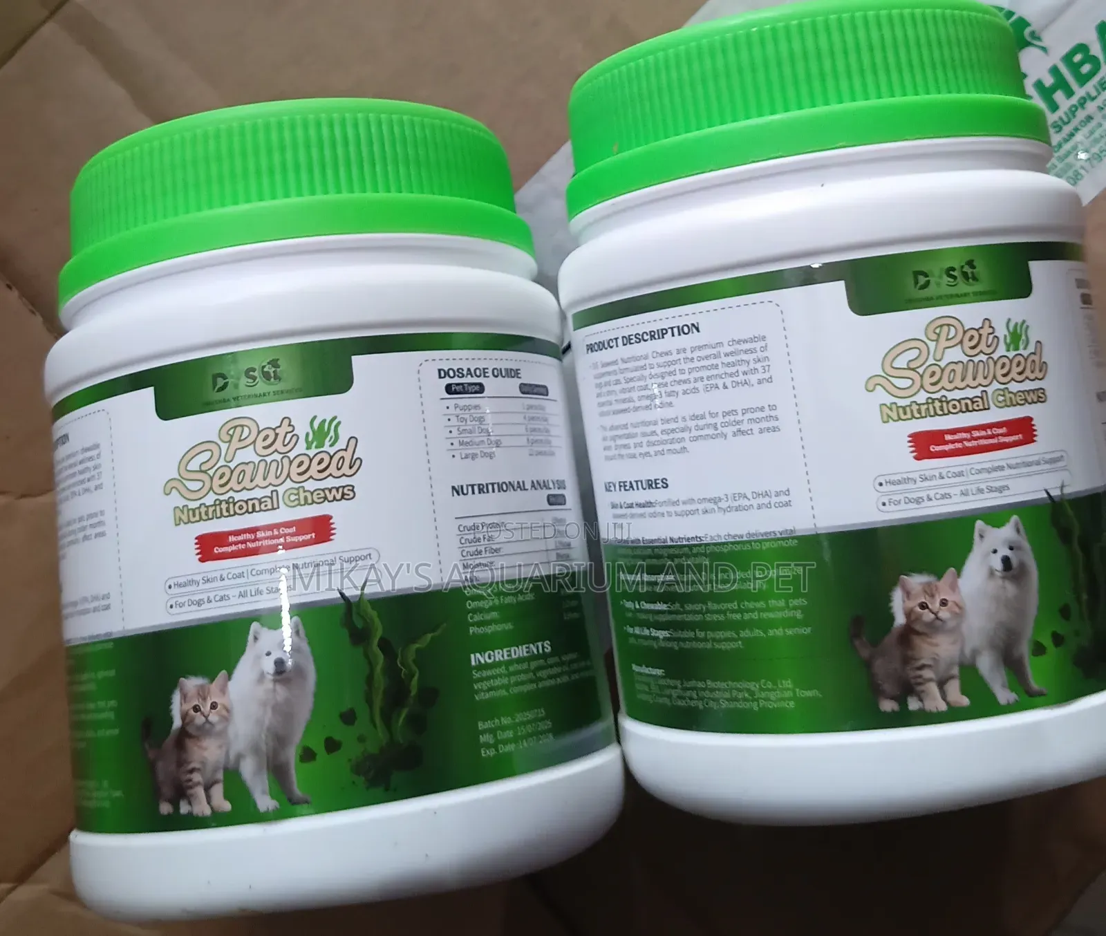 Nutritional Chews for Cats and Dogs[Multivitamins ]