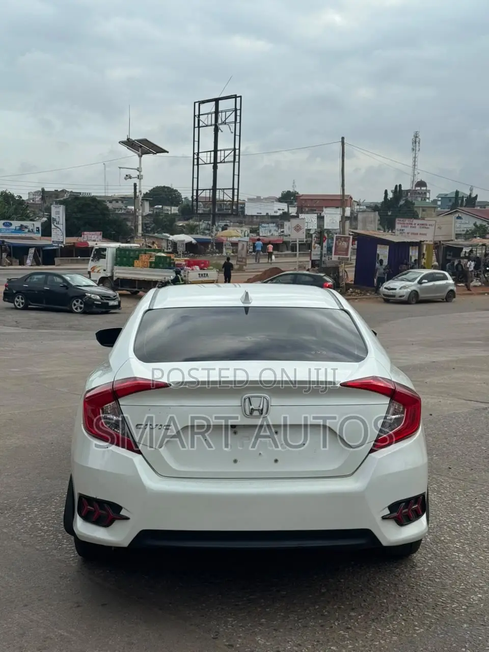 Honda Civic EX-L Sedan 2018 White