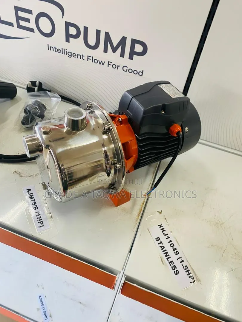 Continuous Duty by Leo 1hp Stainless Water Pump