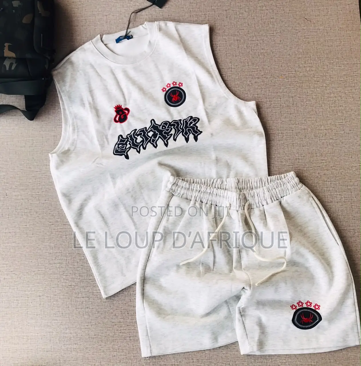 Quality Men Sleeveless Top and Down