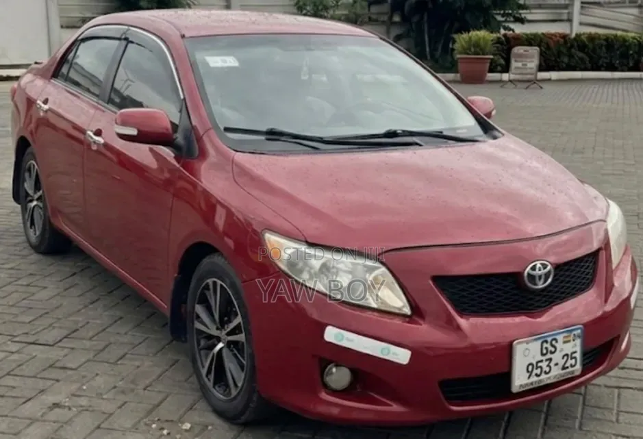 Toyota Corolla 2010 Red