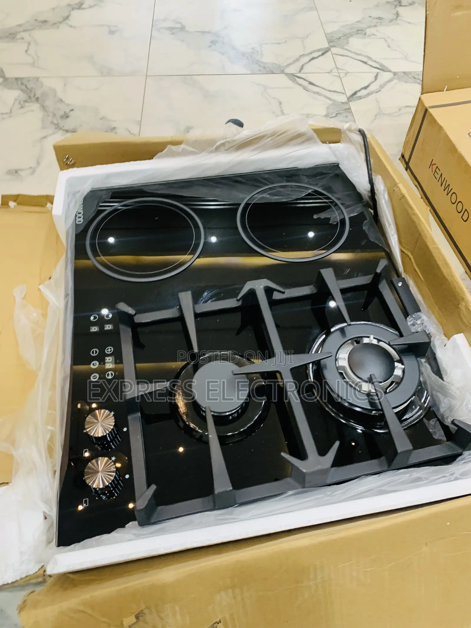 2-2 Stove Gas Electric Cooker Built In