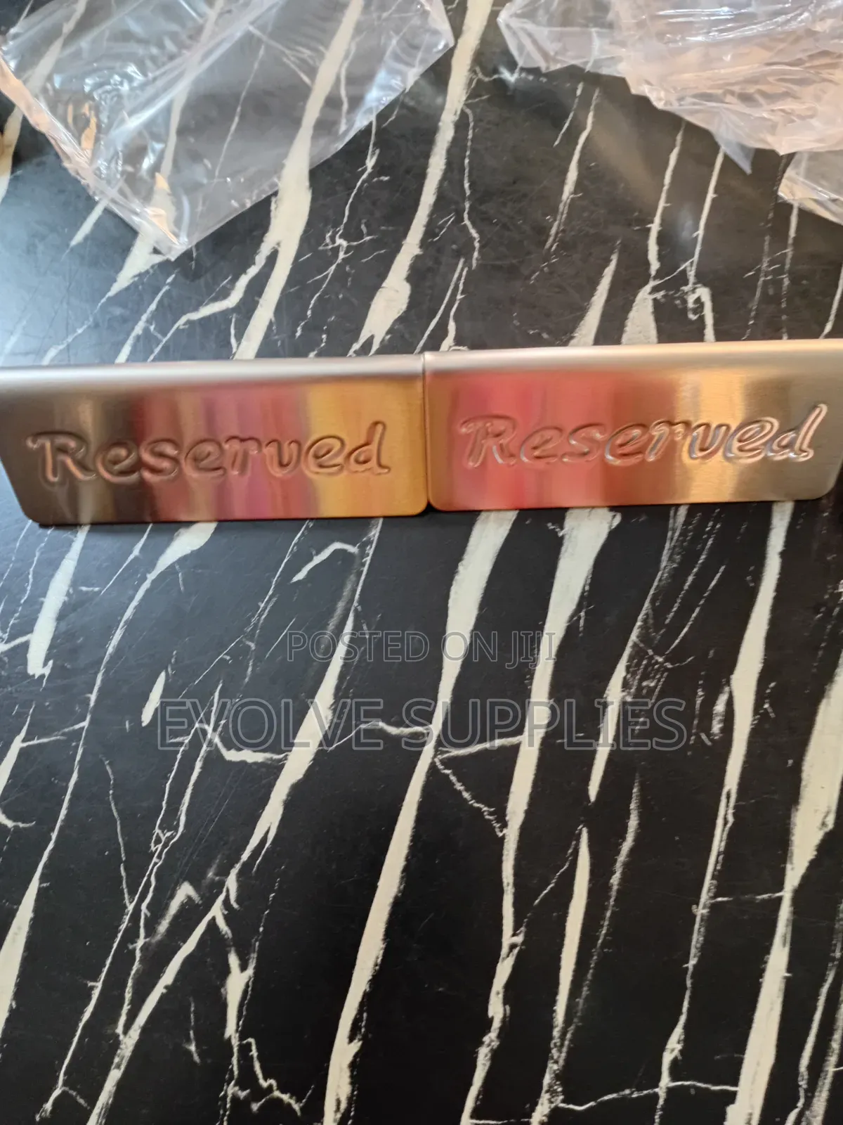Reserved Table Sign