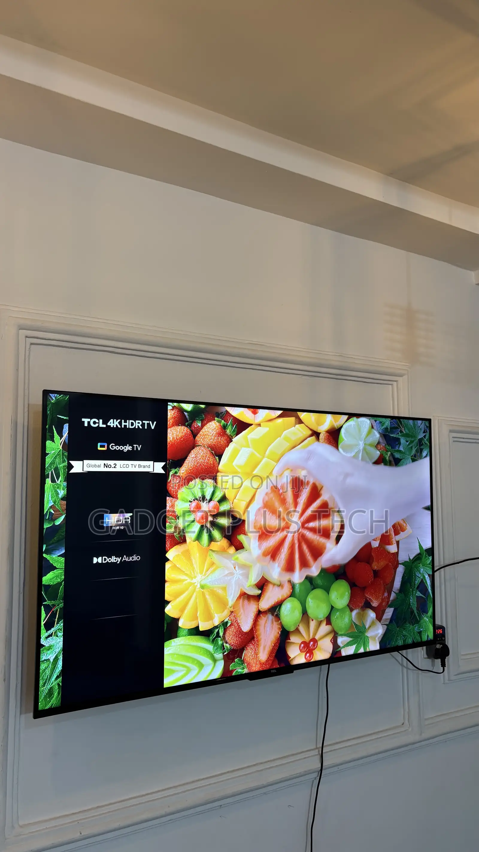 Home Used 2022/23 55” TCL Uhd Google Tv