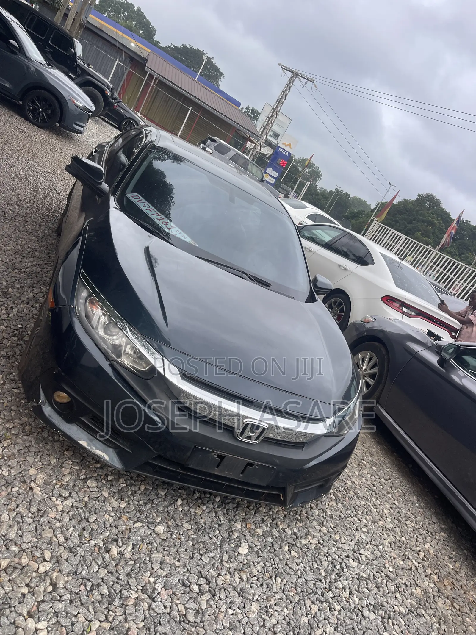 Honda Civic EX-L Sedan 2018 Gray